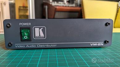 Kramer VM-2N distributore audio RCA / video BNC