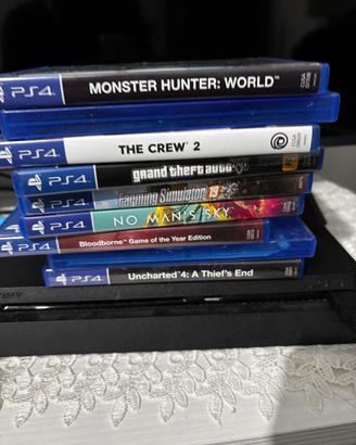 ps4 slim +giochi