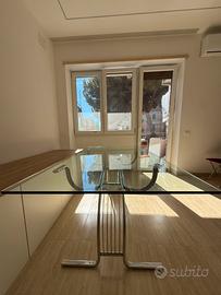 Tavolo di design vintage in CRISTALLO