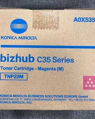 Toner magenta konica minokta TNP22M