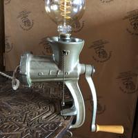 Lampada da tavolo industriale Vintage