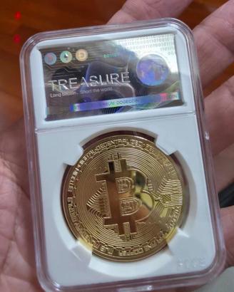 Monete commemorative Bitcoin emesse ufficialmente