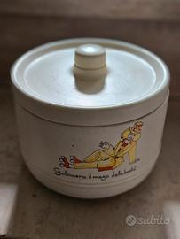 Biscottiera completa biscotti Galbusera vintage