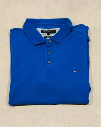 Polo Tommy hilfiger blu taglia XL