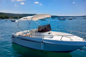 Coverline Open con motore Mariner 75 CV -
