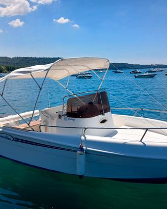 Coverline Open con motore Mariner 75 CV -