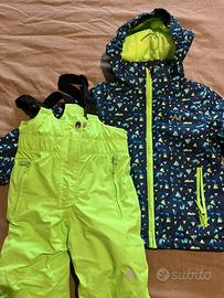 Completo da sci tg 5 anni nuovo