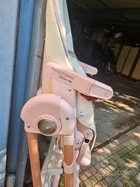 Sediolone ped perego rosa/beige/rosa gold