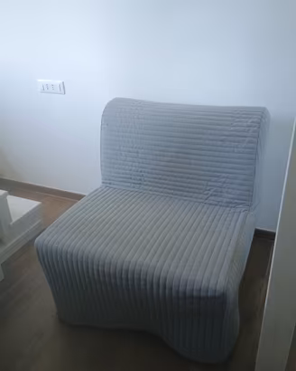 Poltrona letto singola IKEA con materasso