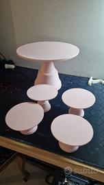 Set alzatine porta torte o cup cake
