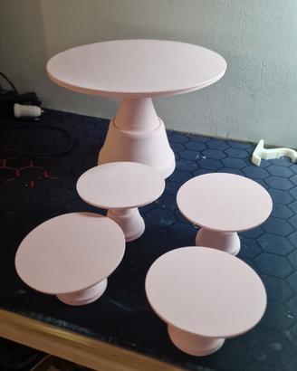Set alzatine porta torte o cup cake