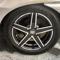 Cerchi in lega 14" diamantati-nero 4x98Fiat-Lancia
