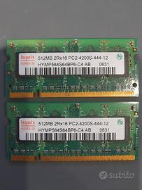 Ram 512 x2