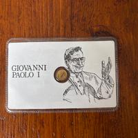 Moneta commemorativa Papa Giovanni Paolo I