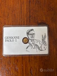 Moneta commemorativa Papa Giovanni Paolo I