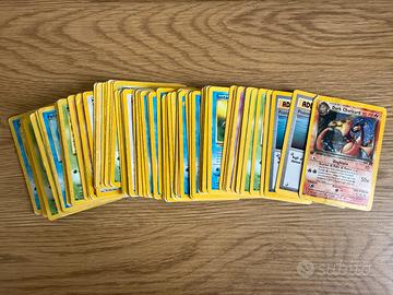 Carte pokemon primi set rovinate charizard