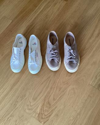 Scarpe Superga in tela n.39/40