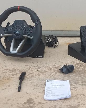 volante racing wheel apex marca hori per ps4 e ps3