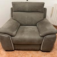 Poltrona elettrica reclinabile