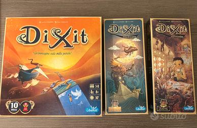 Gioco da tavolo Dixit con due espansioni