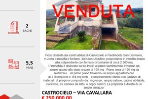 Villa indipendente su 3 livelli