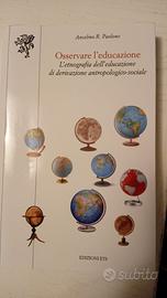 Libro Osservare l’Educazione, Anselmo Paolone