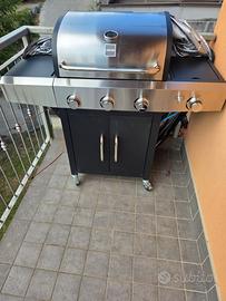 Barbecue + telo + bombola 25 kg NUOVO