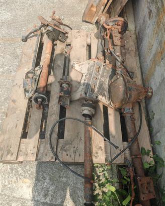 differenziale posteriore e albero fiat panda 4x4 