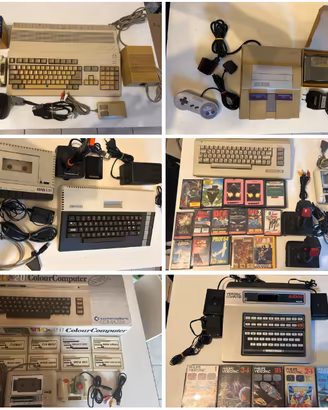 Lotti Retrogaming Console e Computer Vintage