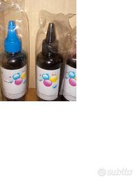 Inchiostro 4 flaconi inch. a colori nero giallo ci