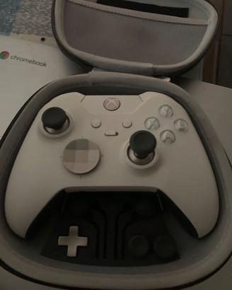 Xbox one s+controller pro bianco+gioco oncrush