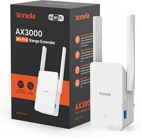Tenda A33 Ripetitore WiFi 6 AX3000, Amplificatore