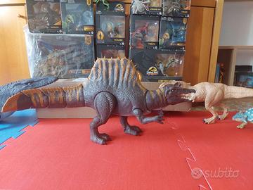 Mattel Jurassic World Spinosaurus and Bumpy