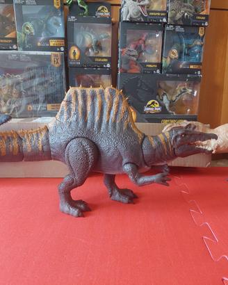 Mattel Jurassic World Spinosaurus and Bumpy