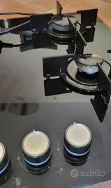 piano cottura in vetro