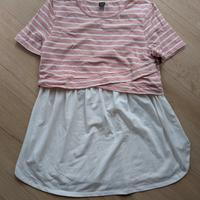 T-shirt premaman e allattamento