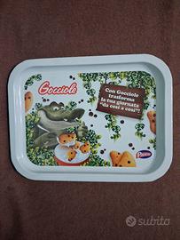 Vassoio pubblicitario Gocciole Pavesi