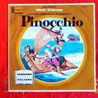 Disco Pinocchio storia completa e canzoni Disney