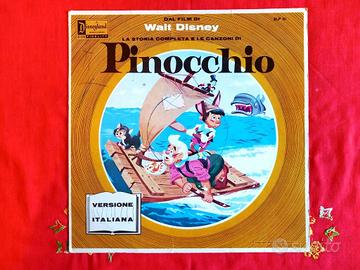 Disco Pinocchio storia completa e canzoni Disney