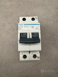 Magnetotermico Hager MY 510 C10