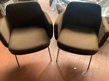 Poltroncine anni 70', stile Anonima Castelli, 6 pz