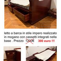 letto a barca e angoliera