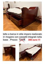 letto a barca e angoliera