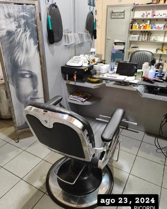 Sedia per parrucchiere 