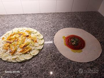 pizza Romana al mattarello 