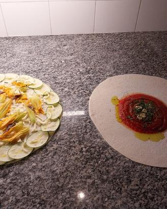 pizza Romana al mattarello 