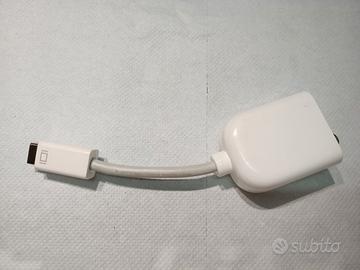 Adattatore Apple Mini DVI a S-Video / Video RCA