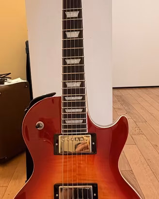 Epiphone Les Paul Modern Figured Magma Orange Fade