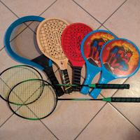 Lotto Set Racchette Tennis, Ping Pong, Badminton 