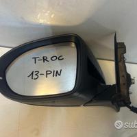 Specchietto retrovisore sx volkswagen t-roc 2022